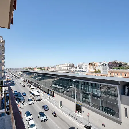 Mediterranea - Train&bas Station 1minwalk Apartament Bari